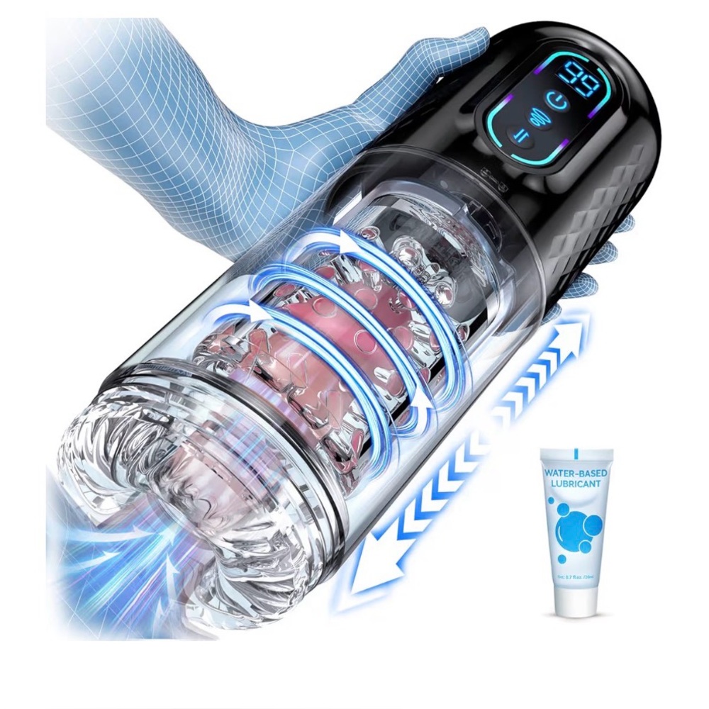 Black Electric Massager For Men - Picture 3 of 3